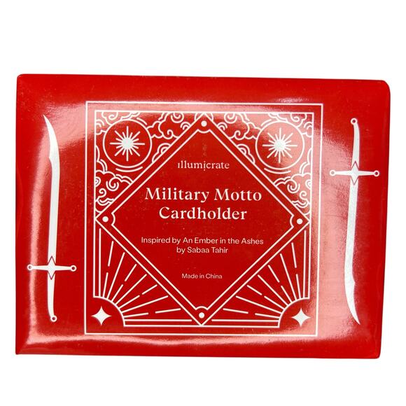 Illumicrate An Ember in the Ashes Military Motto Card Holder - February 2025 - Picture 4 of 7